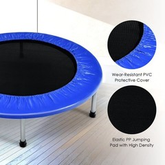 SPACO 38″ Folding Fitness Rebounder Exercise Trampoline TW10001YS NEW