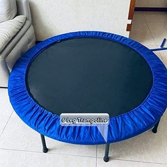 Small Trampoline Spring Cover 38 Inch Replacement Safety Pad for Mini Blue