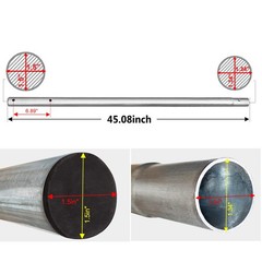 1.5″ Diameter 16FT Trampoline Lower Board Tube Replacement Pole 1pcs 11A