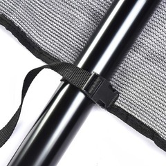 Round Trampoline Enclosure Net Replacement Fence Fits 15FT 8 Pole Frame