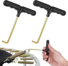2PCS Vertical Pull Trampoline Spring Pull Tool, T-Hook Trampoline Parts Shoe