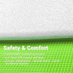 Yescom 15 Ft Universal Replacement Round Trampoline Safety Pad PVC EPE Foam