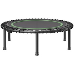 40″ Foldable Mini Fitness Trampoline Adults Indoor Exercise Rebounder