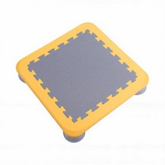 Yellow Mini Trampoline For Kids Sensory Trampoline Bouncing Board With Non LHEV