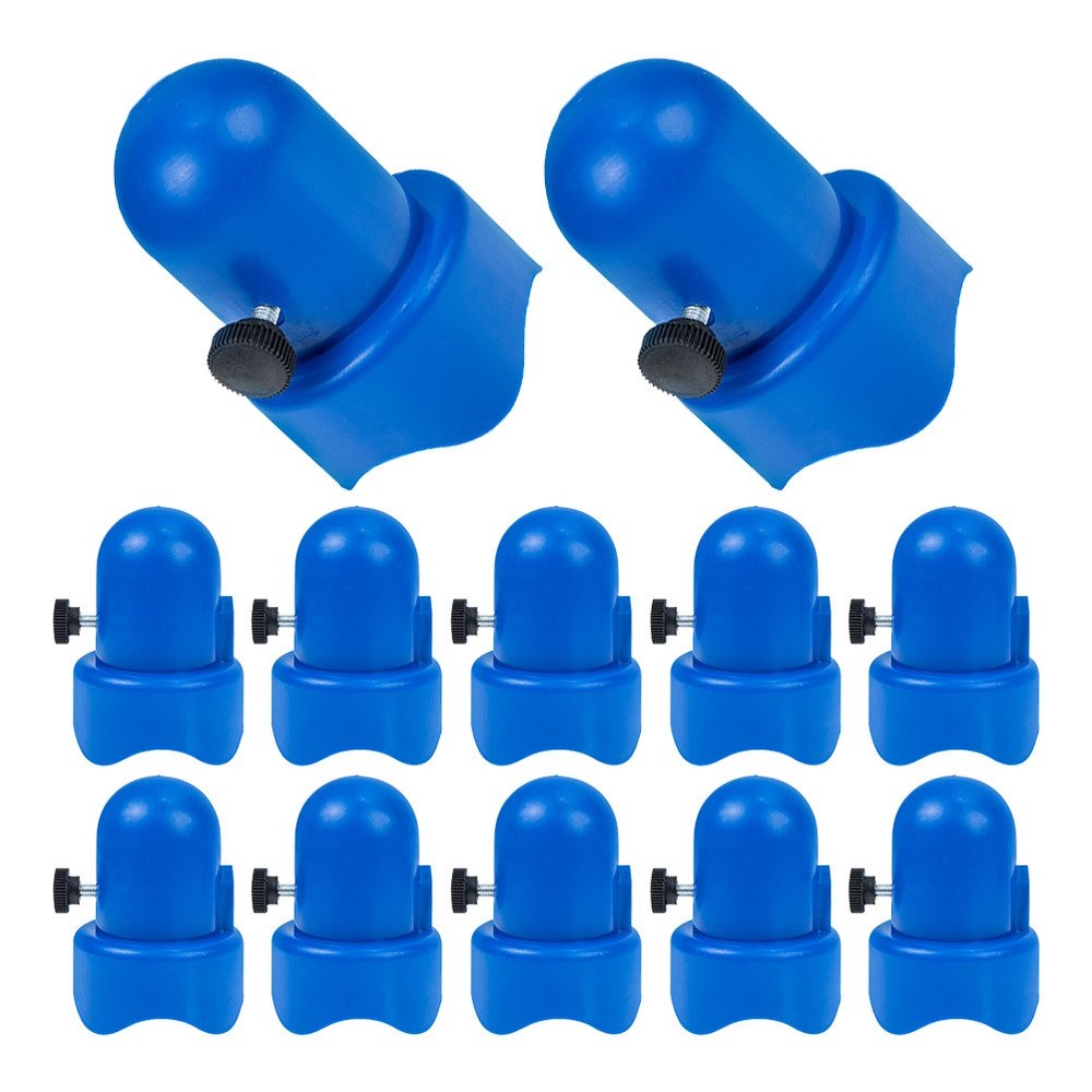20 Pcs Trampoline Enclosure Replacement Trampolines Tube Caps Pole Poles