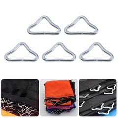 5Pcs High Strength V Rings for Trampoline Replacement Repair Triangle Buckle