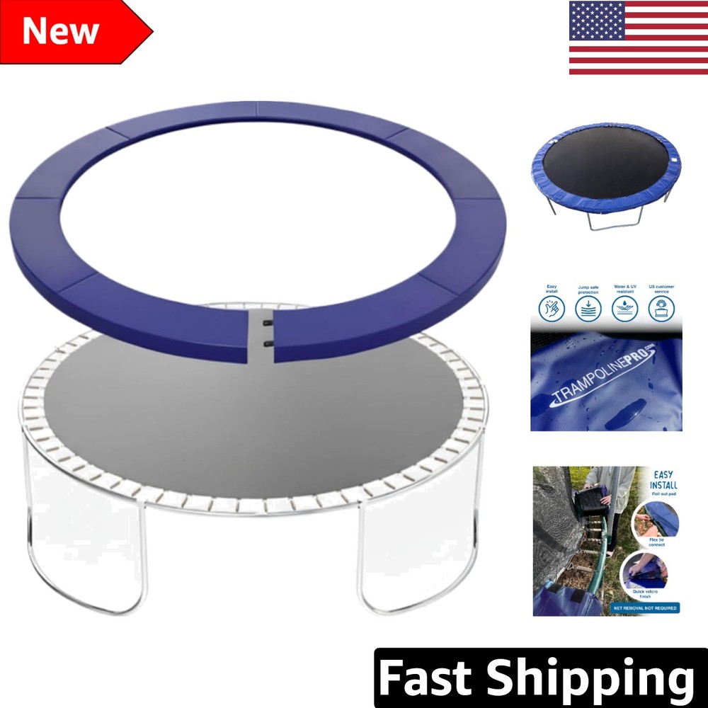 Reliable Blue 14 Ft Trampoline Spring Cover – Easy Installation & Safety Assured