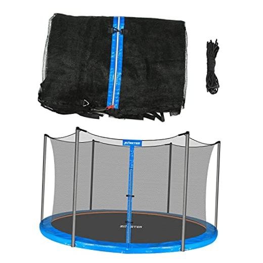Trampoline Replacement Safety Enclosure Net for 6 Straight Poles 14FT Frame