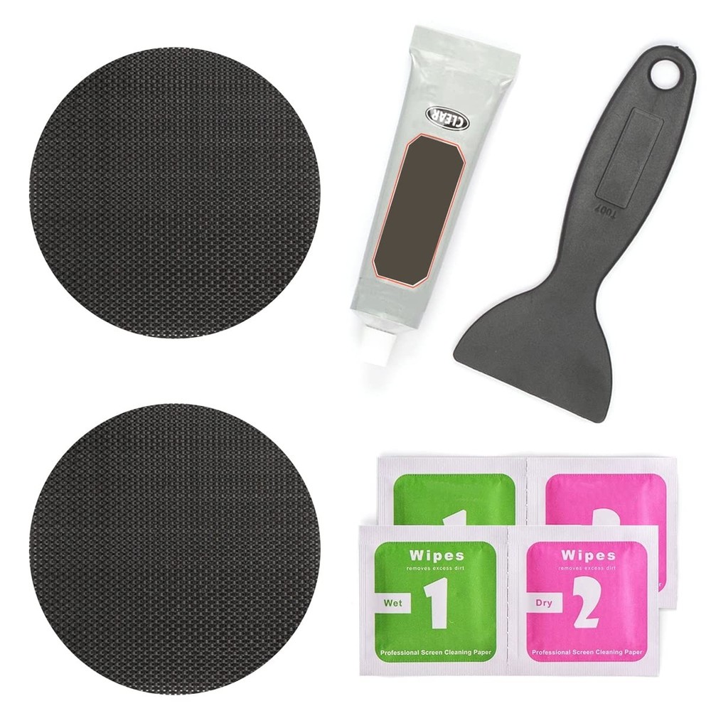 Trampoline Repair Kit 4 Inch Circle Patch Mat Hole Tear Fix 76 characters