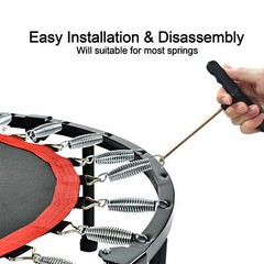 2 Pcs Trampoline Spring Pull Tool Spring Pull T-Hook for Jumping Trampoline