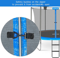 Replacement Trampoline Enclosure Net for 6 Poles – Weather-Resistant Safety Net