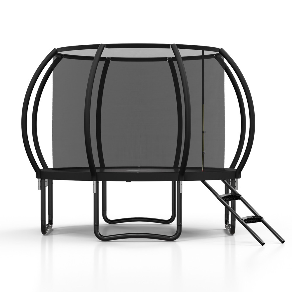 10FT Outdoor Trampoline with Safety Enclosure Net Trampoline for kids and Adults