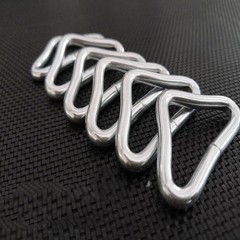 10pcs/Pack Trampoline Mat Triangular Rings Buckles Universals Fit Rings V-Rings