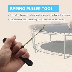 2Pcs Trampoline Spring Pull Tool, Trampoline Puller T-Hook Spring Puller9575