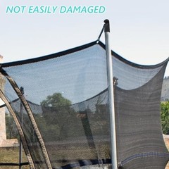 8pcs Black Trampoline Pole Covers – Durable Replacement Caps, Easy Install, Fits
