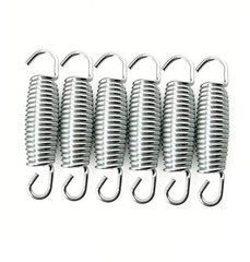 Rampoline Springs 3.9 Inch 6-Pack with Spring Tool, Heavy Duty Rust-Proof
