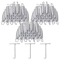 60Pcs 5.5″ Trampoline Springs Heavy Duty Galvanized Steel Replacement Spring Kit