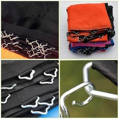 5Pcs High Strength V Rings for Trampoline Replacement Repair Triangle Buckle