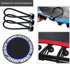 Trampoline Bungees Cords, Bungee Cords for Trampoline, 15 PCS Heavy Duty Ball…