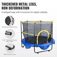 Uimoso 5FT Trampoline for Kids Toddler Trampoline & Enclosure Net