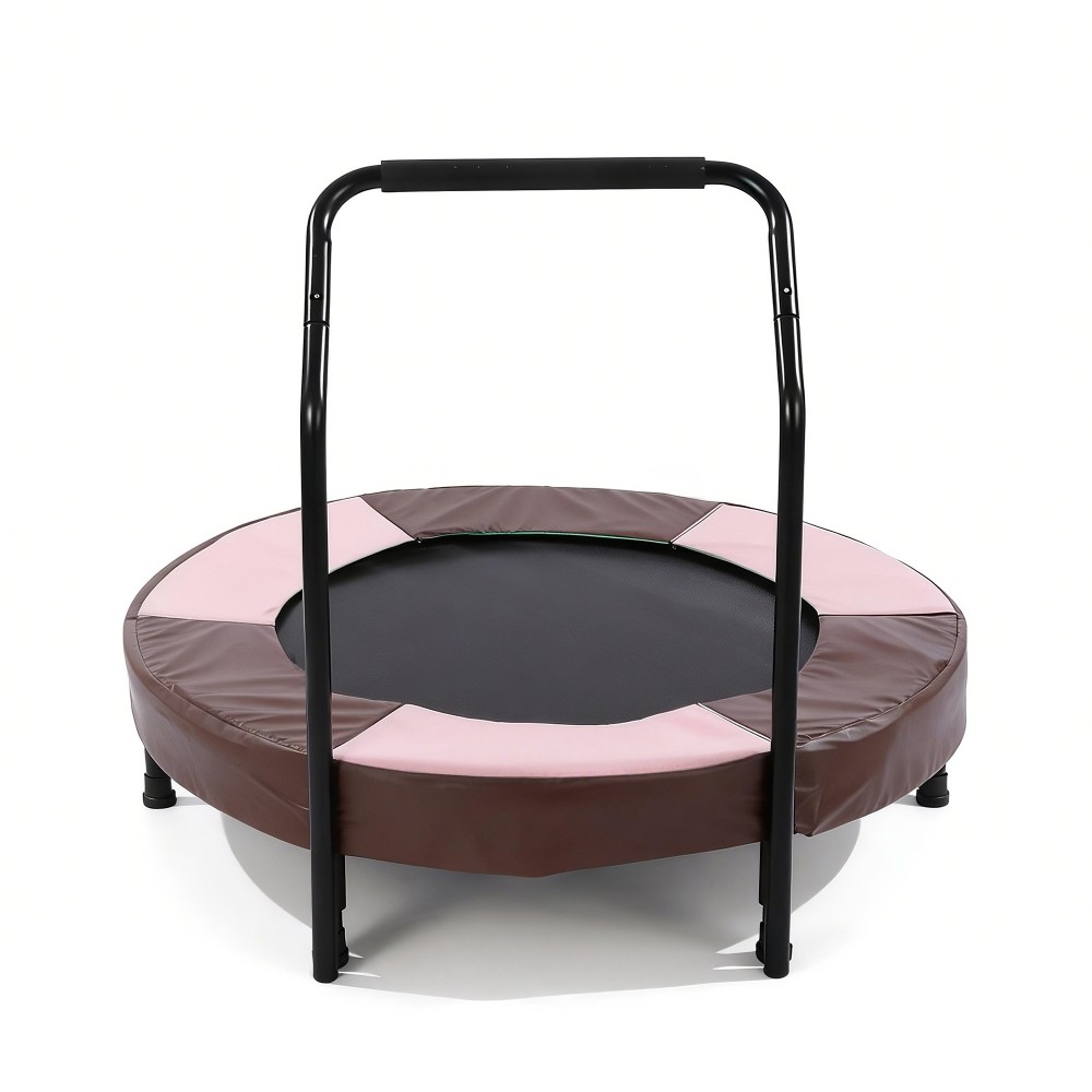 36 inch Nursery Trampoline for Kids Mini Indoor Foldable Rebounder With Handle