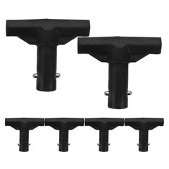 6 Pcs Plastic Trampoline Replacement Cap Connector End Caps Part Parts
