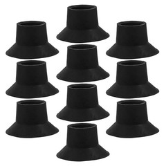 10 Pcs Mini Trampoline Leg Chair Covers Furniture Rubber Feet Round