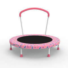 36inch Trampoline for Kids Ages 1-6 Indoor Outdoor Trampoline with Handle Fun