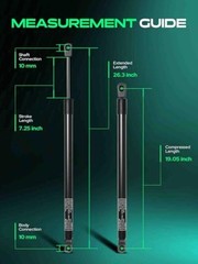 Rear Tailgate Liftgate Lift Support Struts Gas Springs Replacement for 2008