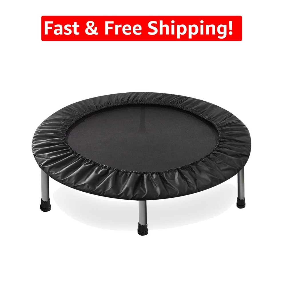 Mini Trampoline Spring Cover – 36-Inch Safety Pad in Black Oxford Cloth