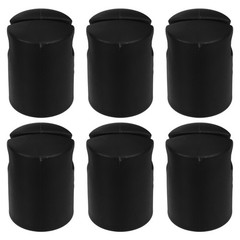 6 Pcs Trampoline Replacement Parts End Caps Enclosure Post Cover Net Pole