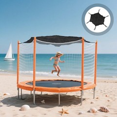 Trampoline Rain Cover Outdoor Canopy Top Breathable Sunshade Net