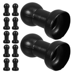 12 Pcs Trampoline Replacement Parts Accessories Plastic Caps Pole End