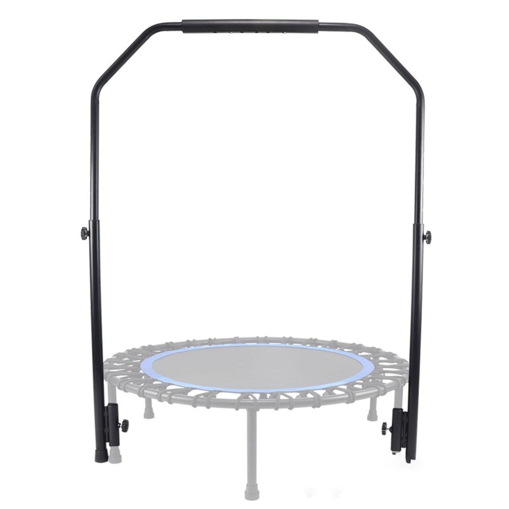 Trampoline Handle Bar Foam Handle Reliable Support 4 Level Height Easy Assembly