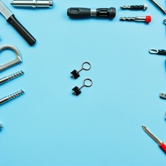 12Pcs Trampoline Hardware Kit with Black Metal Screws for Stability and Repair