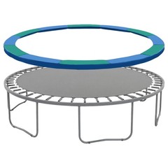 Machrus Upper Bounce 15 Ft Round Trampoline Replacement Safety Pad Spring Cover
