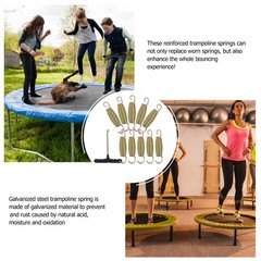 Galvanized for Trampoline Metal Springs Portable