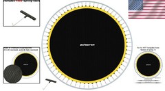 High-Performance Trampoline Mat for 14FT Round Trampolines, 8 Rows of Stitching