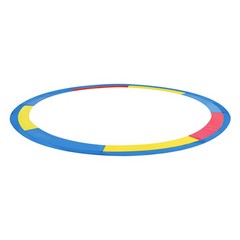 10FT Trampoline Safety Pad Replacement Universal Trampoline Cover Edge Protect