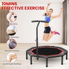 Fitness Rebounder Trampoline 50″ Octagonal Adults