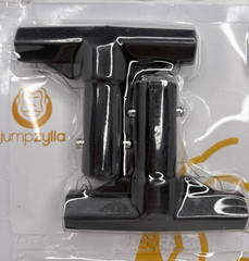 Trampoline Enclosure Pole End Caps T-shaped Connector Replace Parts Set of 2 Jum