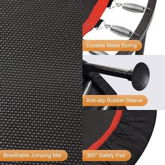 KENSONE 40/48 Foldable Mini Trampoline, Indoor Trampoline for Kids, Adults Indoo