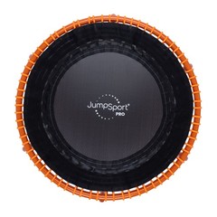 JumpSport 350 PRO Fitness Trampoline, Cardio Workout Equipment, 39 Inch, Orange