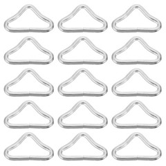 40PCS Trampoline Buckle Zinc Plating Steel V-Ring for Trampoline Strap Bag Clasp