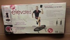 Elevated Urban Rebounder Trampoline with DVDs Workout NEW