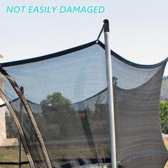 6PCS Universal Trampoline Bar Caps Heavy Duty G-Hook Trampoline Rod Cap for Net