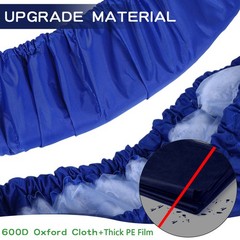 Trampoline Spring Cover Round Small Trampoline Replacement Safety Cover 600D …