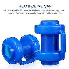 Replacement Trampoline Parts 16Pcs Trampoline End Caps Trampoline Poles Replacem