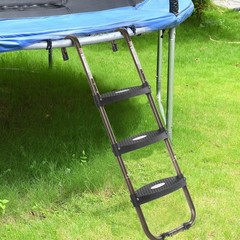 Trampoline Ladder, 3-Step Trampoline Steps with Horizontal Wide Steps, Skid-P…