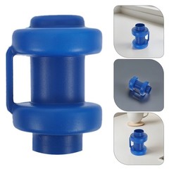 6Pcs Reusable Plastic Trampoline Rod Covers Protective Pole Caps Blue